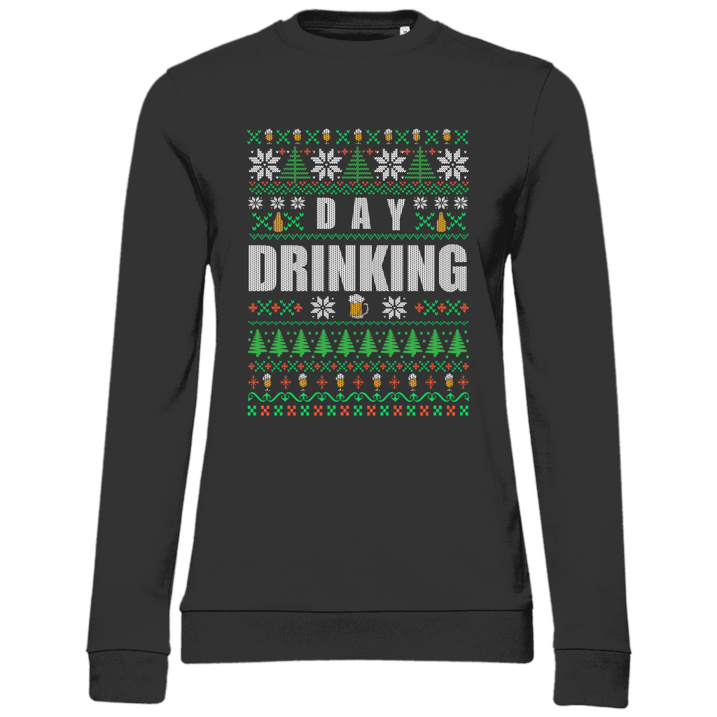 Christmas Premium Sweatshirt "Day Drinking" (Woman)