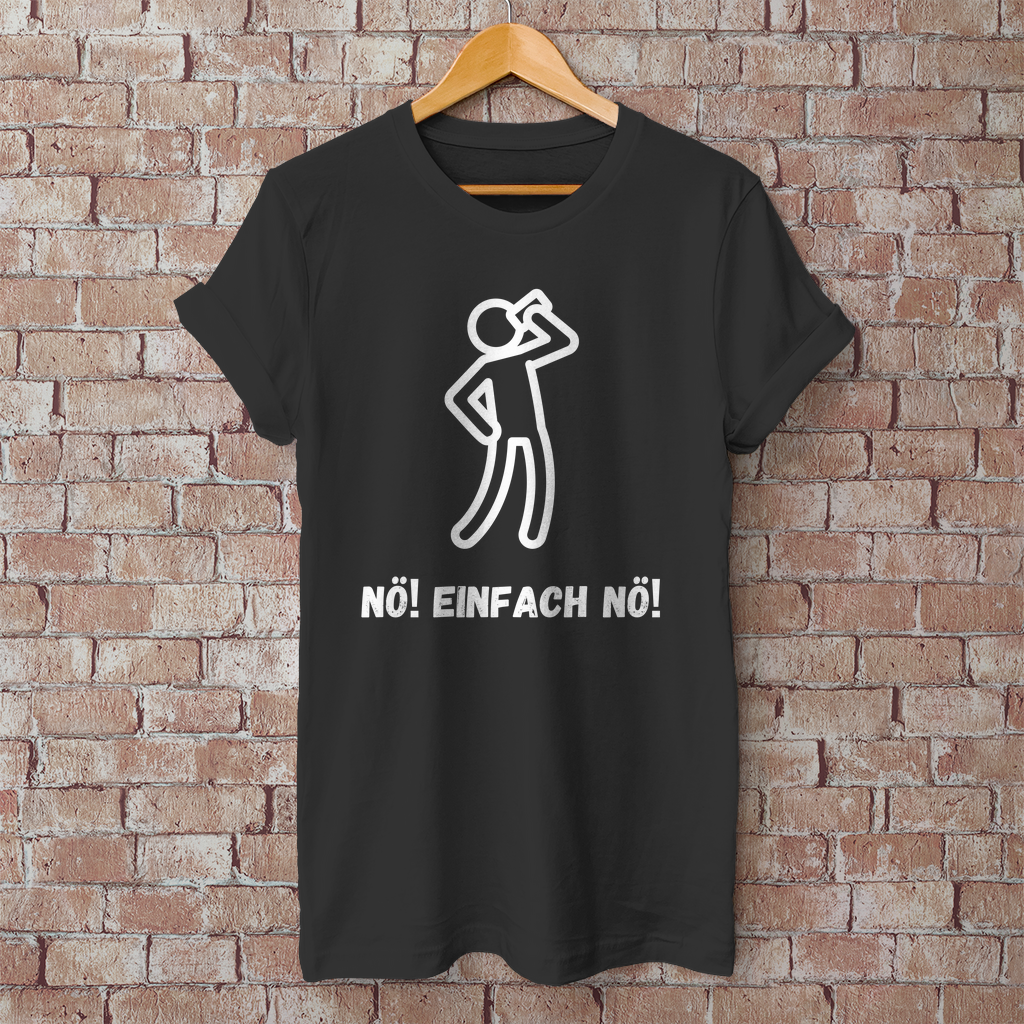 Premium T-Shirt "NÖ!" (Man)