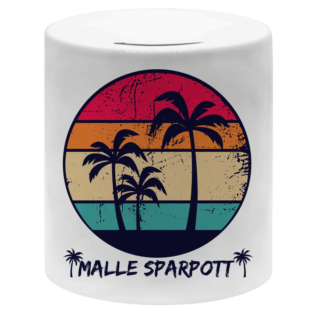 Premium Spardose "Malle Sparpott"