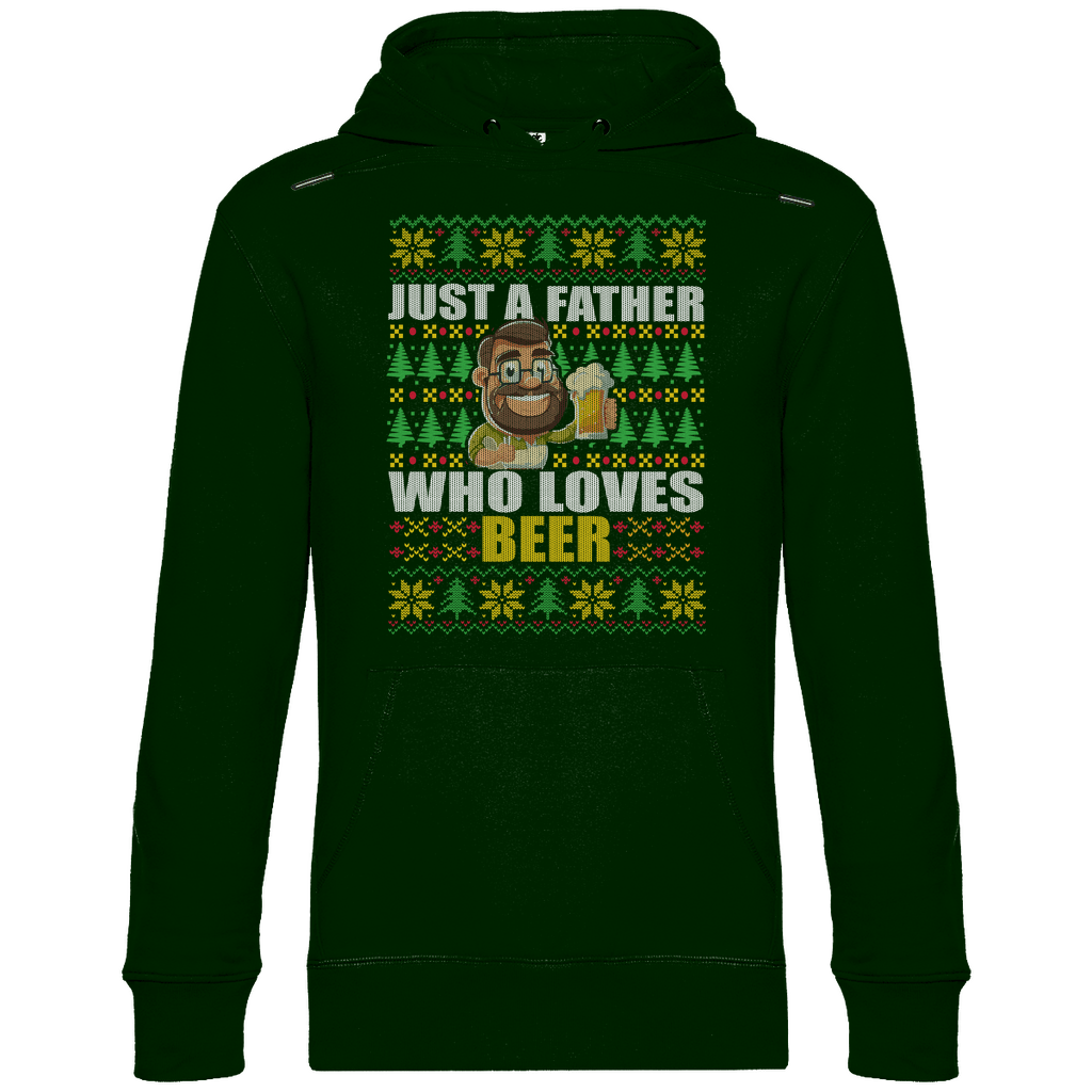 Christmas Premium Hoodie "Just A Father"