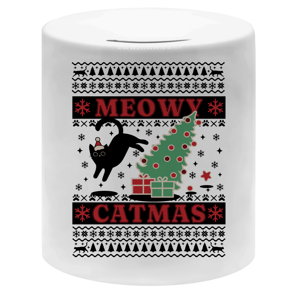 Premium Spardose "Meowy Catmas [Spenden Aktion]"