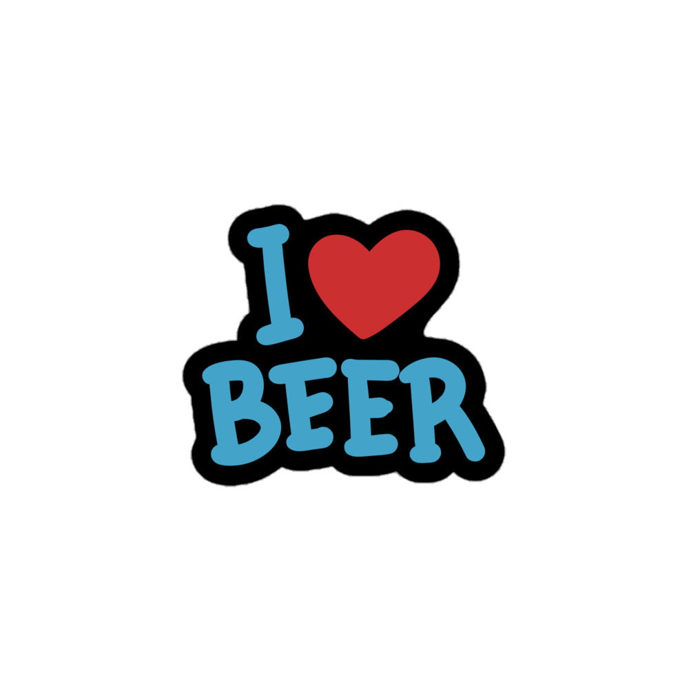 Premium Sticker "I ❤ Beer"