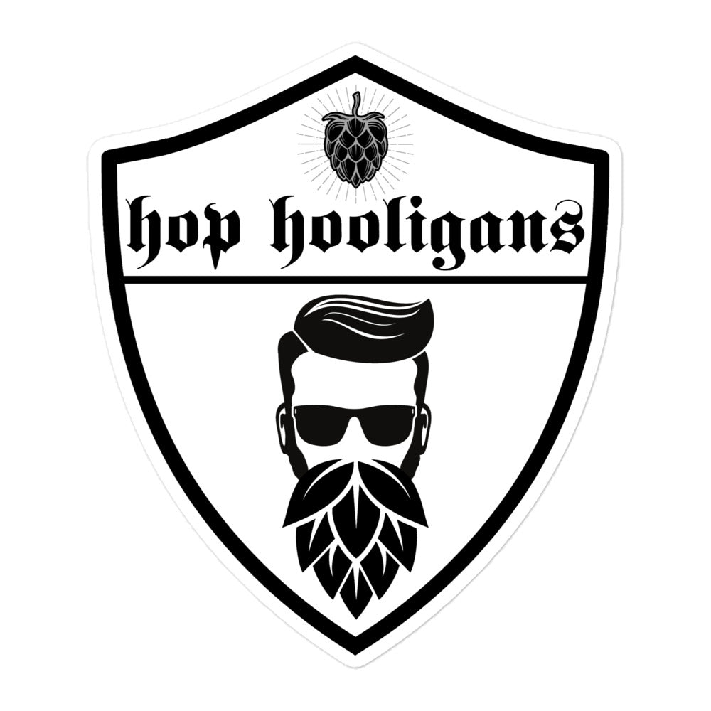 Premium Sticker "Hop Hooligans Beard"